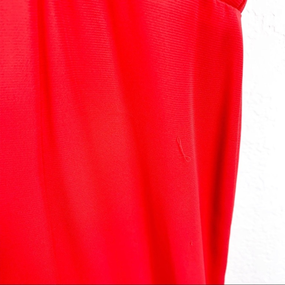 Amanda Uprichard Matisse Jumpsuit in Lipstick Red - Picture 6 of 9